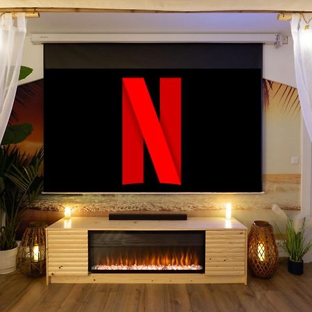 Lit Rond Tres Grand Et Confortable - Garage Possible Ou Parking Gratuit Rue - Gare 2 Min Et Ville 4 Min En Tram - Ciel Etoile - Netflix Videoprojecteur - Luxe Et Evasion Estrasburgo Exterior foto